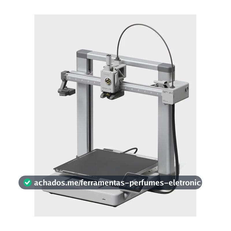 Impressora 3d Bambu Lab A1 127/220v Prateado 127/220v Cinza