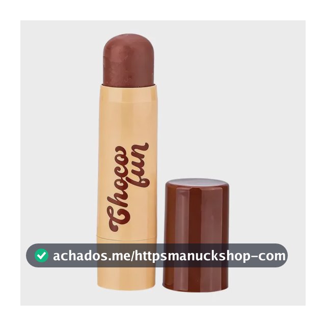 Contorno Facial Em Bastão Stick Choco Fun Fenzza Cremoso