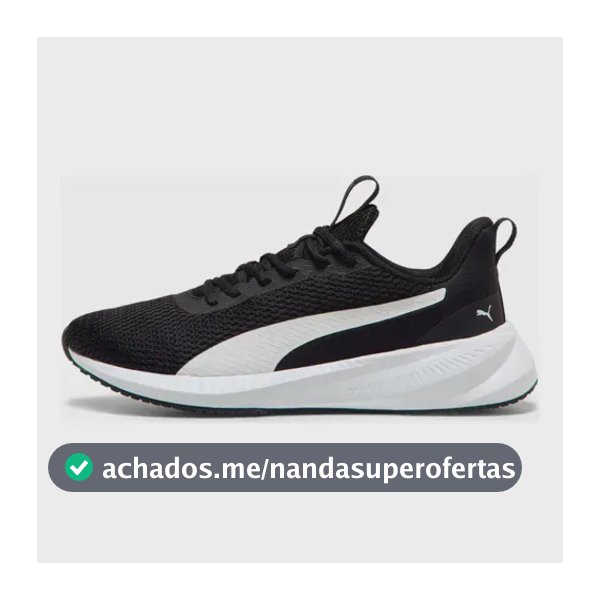 Tênis Masculino Flyer Lite 3 Bdp Puma Preto Liso 40 Br