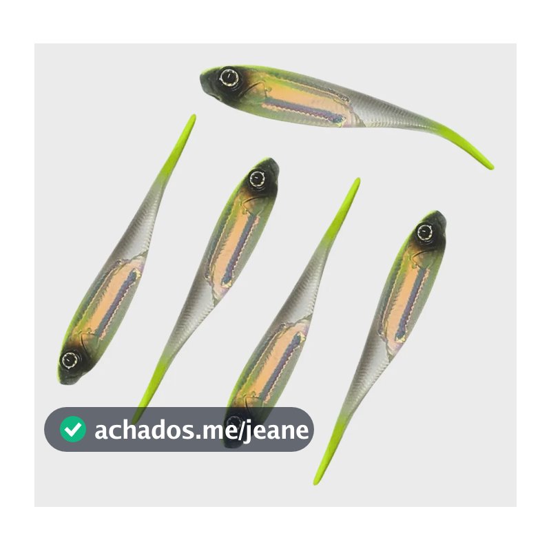 Isca Artificial Marine Jerk Shad Soft Flexível Realista 11cm Cor - Cth