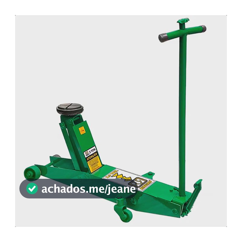 Macaco Jacaré Hidráulico Ribeiro 2 Ton Longo Modelo RM0019