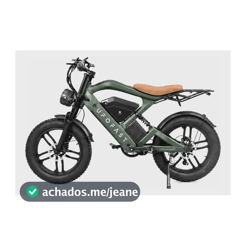 Bicicleta Elétrica 2 Bateria Ufofast Ufo-x100d 125km 750w/55 Ufo-x100d 20