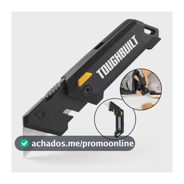 Estilete Dobrável Utilitário Compacto Toughbuilt Tb-h4-12-c
