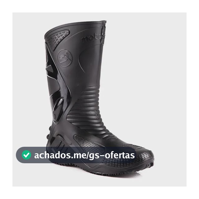 Bota Pvc Chuva Impermeável Motociclista Motoboy Motoqueiro