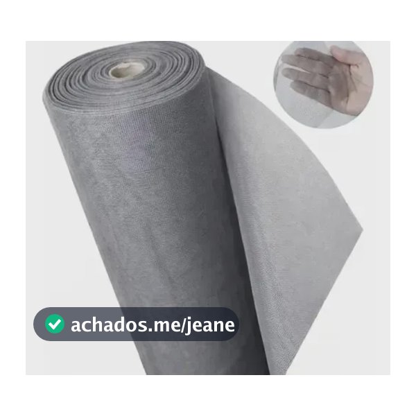 Tela Anti-insetos Porta E Janela Alumpoint 2,14x30m Cinza