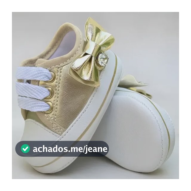 Tênis Sapatinho Bebê Menina Laço Leve Confortável E Estiloso