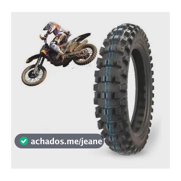 Pneu Borilli 100/100-18 B007 Infinity Exc Soft Com Câmara