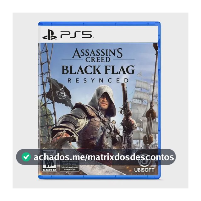 Assassins Creed Black Flag Resynced Ps5 Midia Fisica