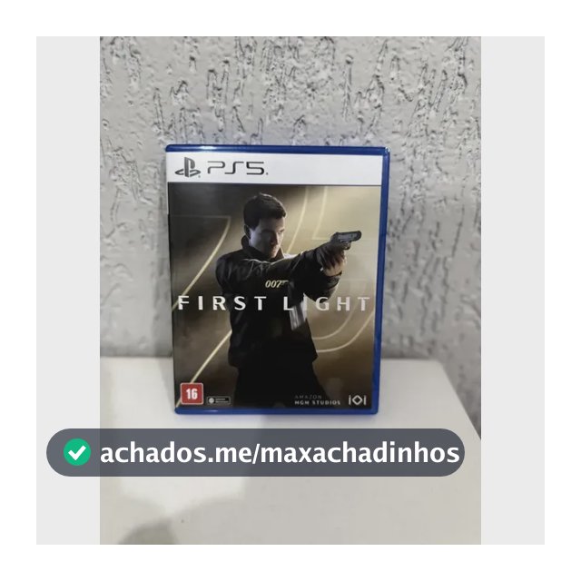 007 First Light - Midia Física - PS5