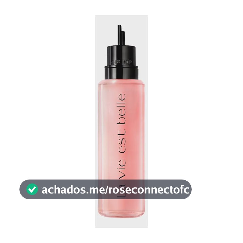 Refil Perfume Feminino Eau De Parfum, Fragrância Floral Gourmand Inebriante Com Íris Nobre E Baunilha, Aroma De Felicidade E Feminilidade, La Vie Est Belle Lancôme, Frasco Com 100ml