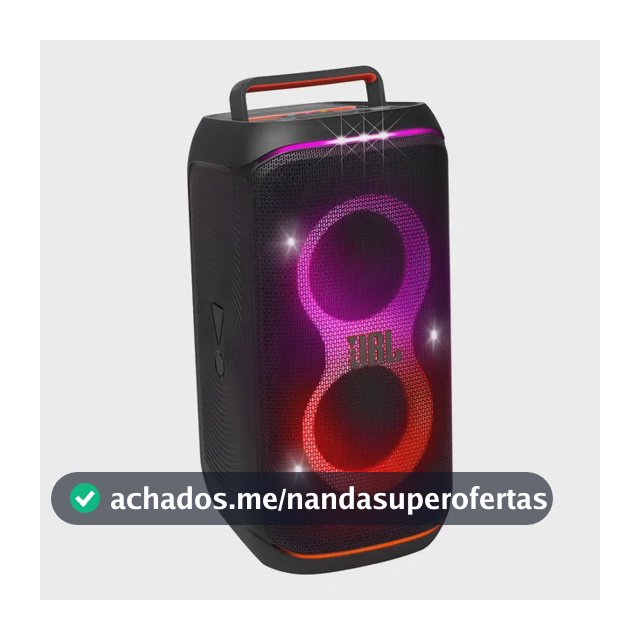 Caixa De Som Jbl Partybox Club 120 Bluetooth 160w Cor Preto 127/220v