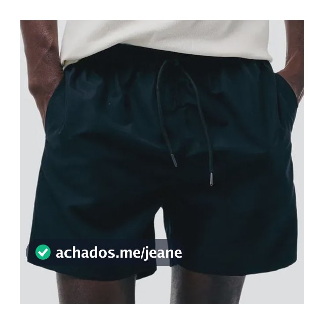 Shorts Praia Básico Masculino Hering Adulto