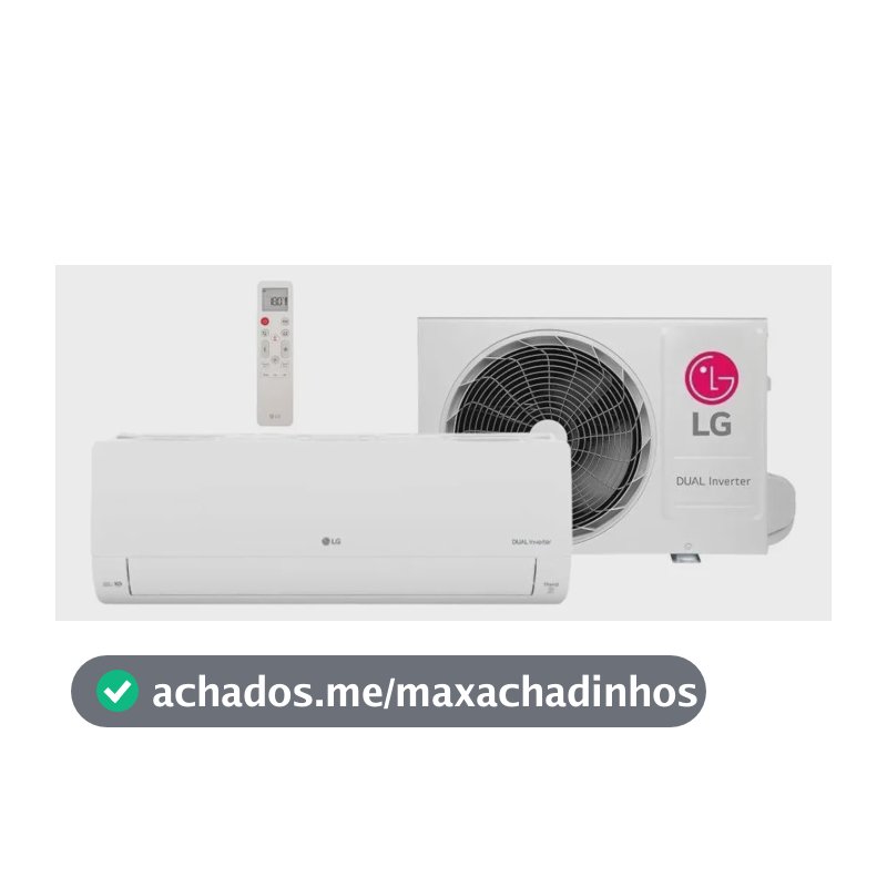 Ar Condicionado LG Dual Inverter Ai Voice 12000 Btus Qf Branco 220v