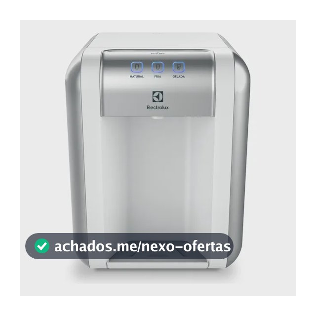 Purificador Electrolux Eletrônico Compacto Efficient Painel Digital Bivolt Branco PE11B Bivolt