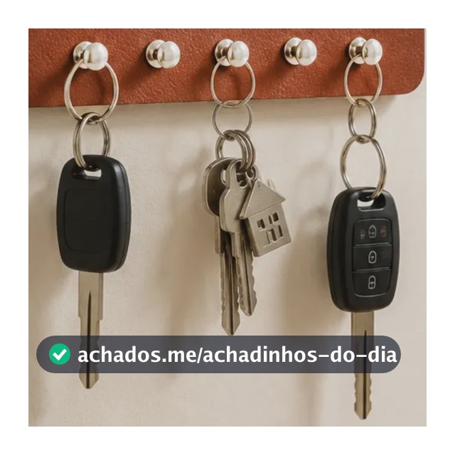 Porta Chaves Mdf Acabamento Em Couro E Frases Personalizadas