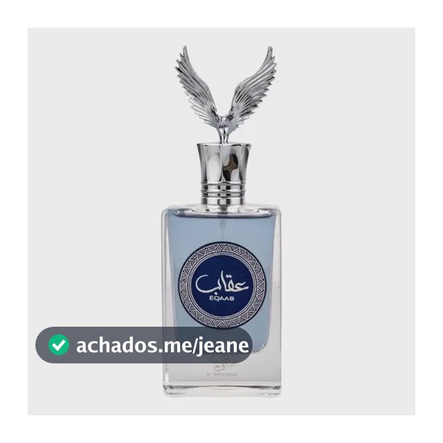 Perfume Al wataniah Eqaab Edp 100ml - Masculino + NF
