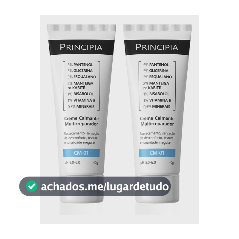 Principia Kit C/2 Creme Calmante Multirreparador Cm-01