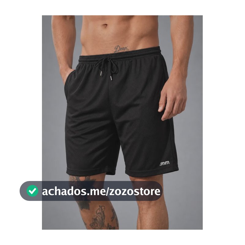 Bermuda Esportiva Masculina Futebol Short Treino Academia