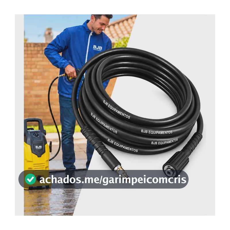 Mangueira Lavadora Alta Pressão Para Karcher K1 K2 K3 K4 K5 10 Metros - BJB equipamentos