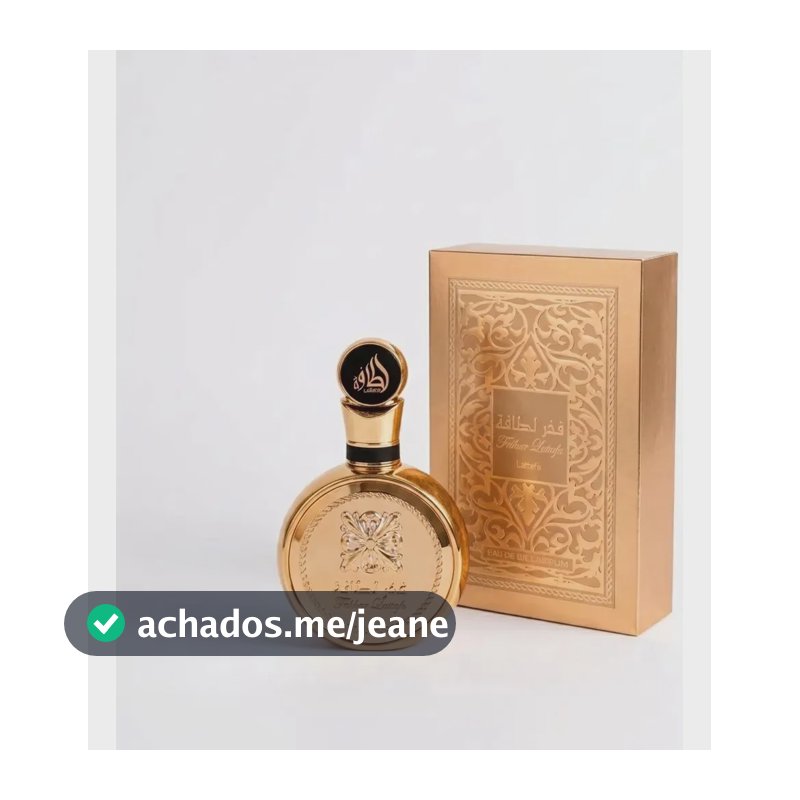 Perfume Árabe Lattafa Fakhar Gold Extrait Edp 100ml