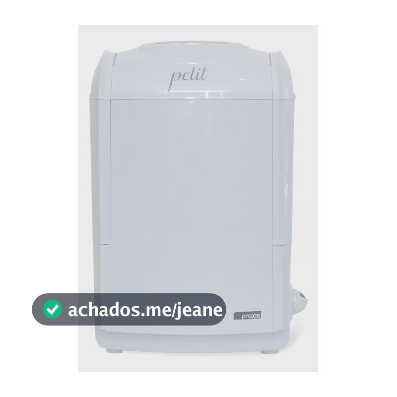 Mini Lavadora Praxis 1,2 kg Petit Branca