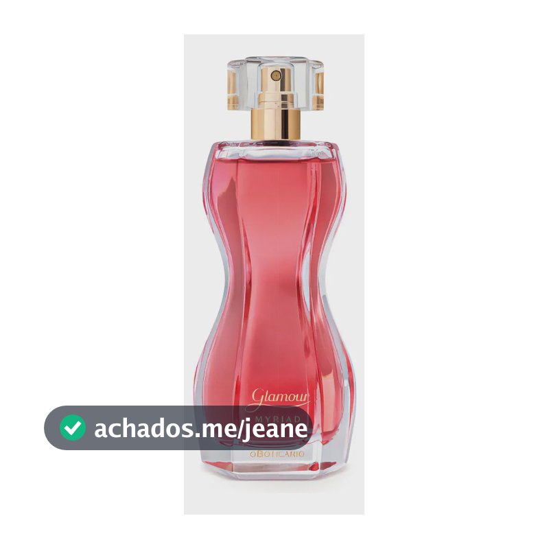 Colônia Glamour Myriad Feminino O Boticário - 75ml