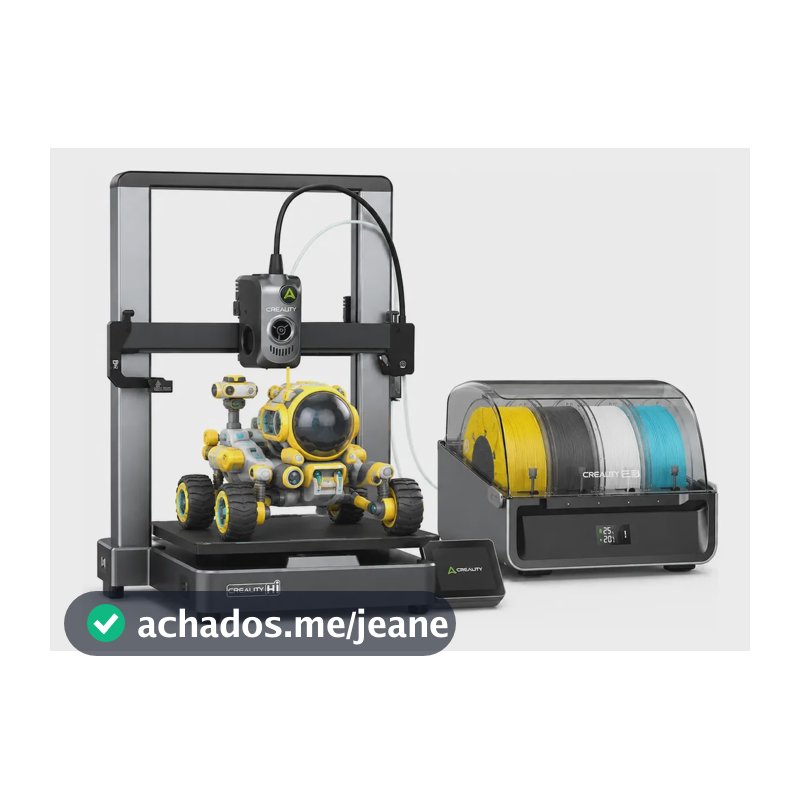Impressora 3d Creality Hi Combo Fdm Com Cfs Sistema Multicol 127/220v Cinza