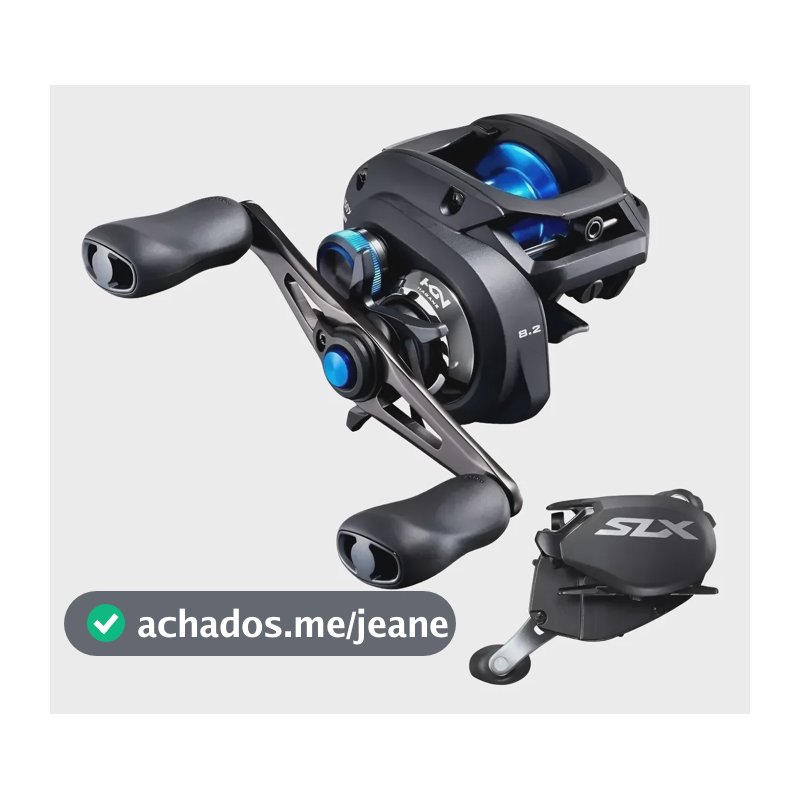 Carretilha Shimano Slx 151xg - Lado Esquerdo Preto Esquerdo