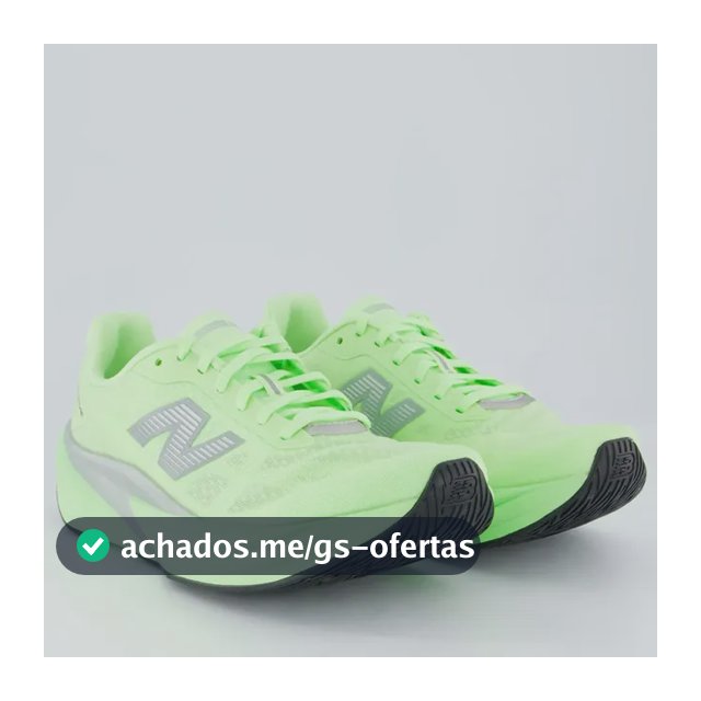 Tênis New Balance Fuelcell Rebel V5 Verde E Prata