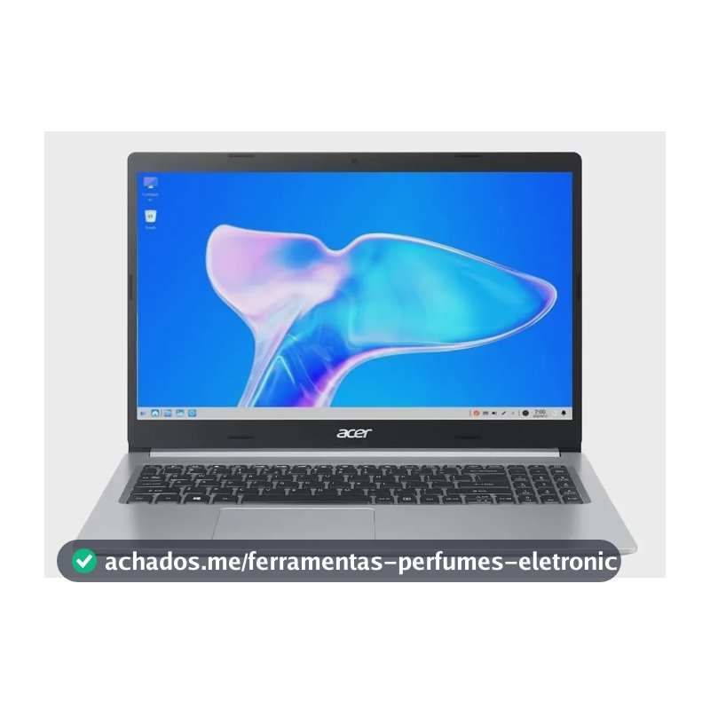 Notebook Acer Aspire 5 Ryzen 5 5500u Vega7 8gb Ram 256gb Ssd Cor Prata
