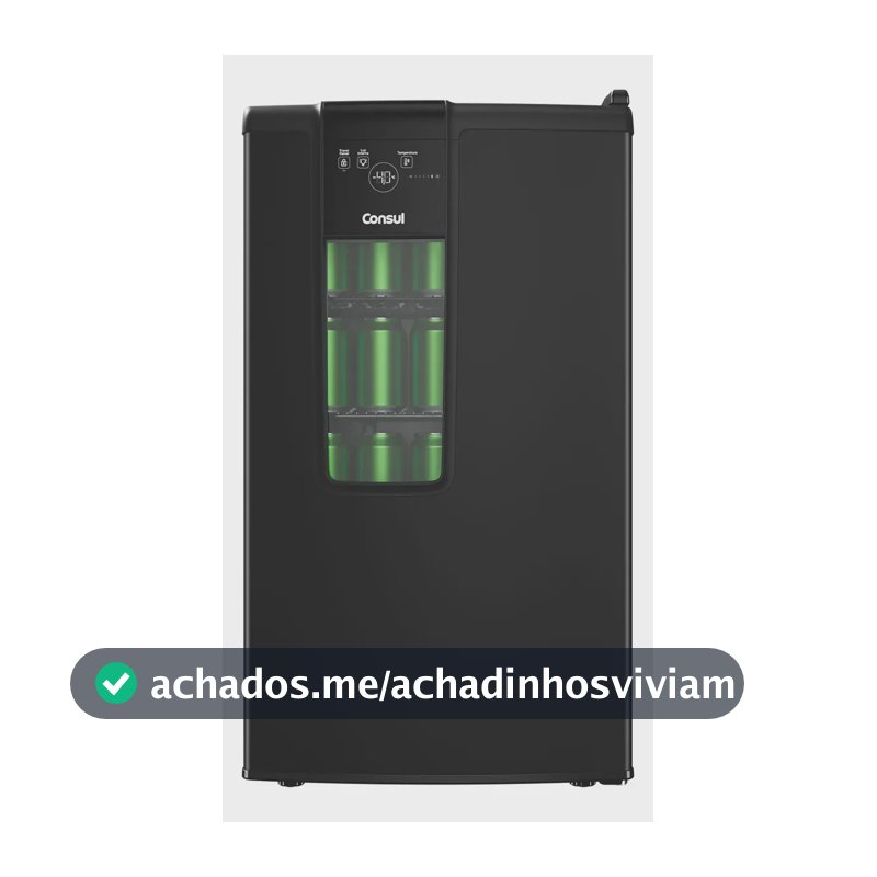 Cervejeira Consul Preta - Cze12me Preto 110v