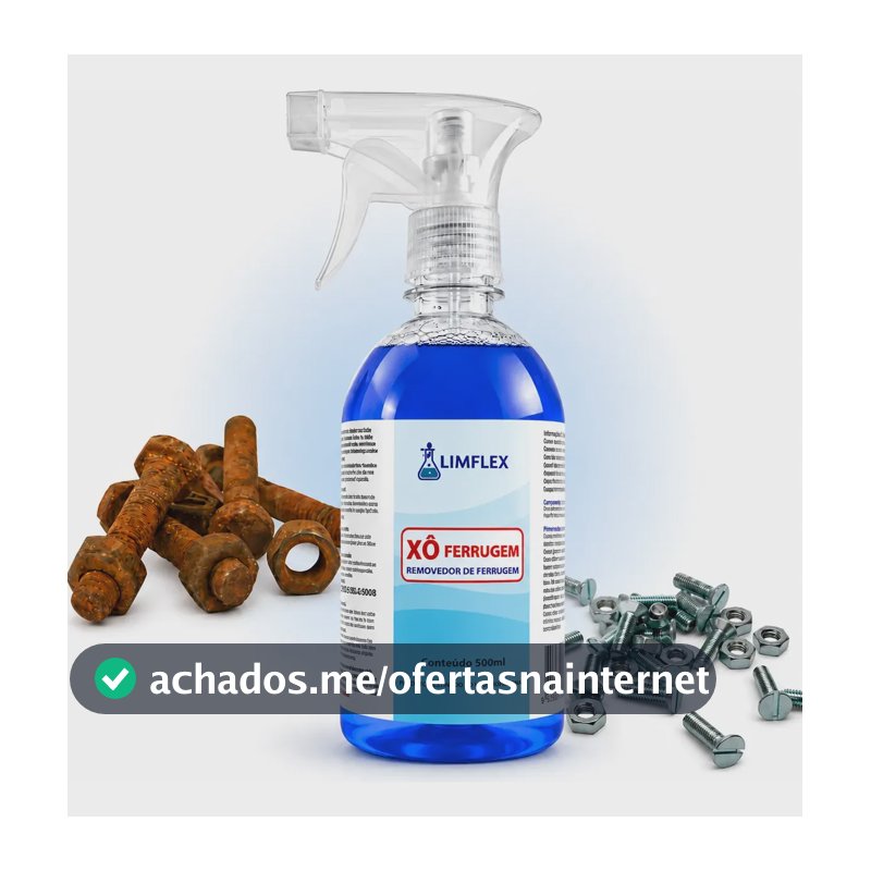 Removedor E Converter De Ferrugem Fosfatizante America 500ml Azul-escuro