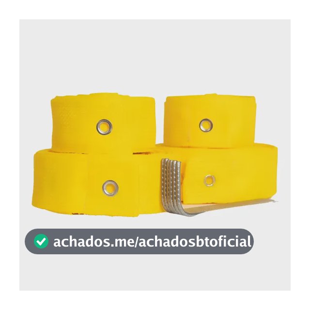 Fita De Marcação Quadra 6x12 Praia Ou Gramado+ Fixadores