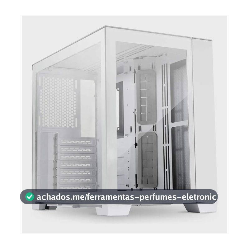 Gabinete Gamer Lian Li Dynamic Mini O11 Branco Snow Branco