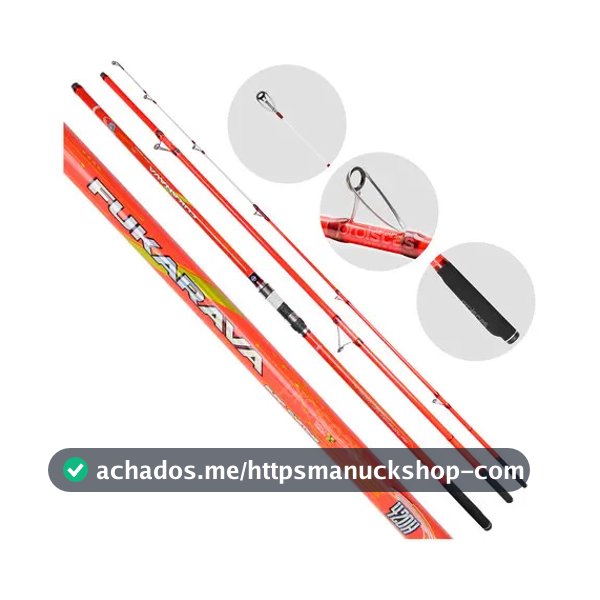Rapala Fukarava Surf 4203H vara pesca de praia fibra de nano carbono