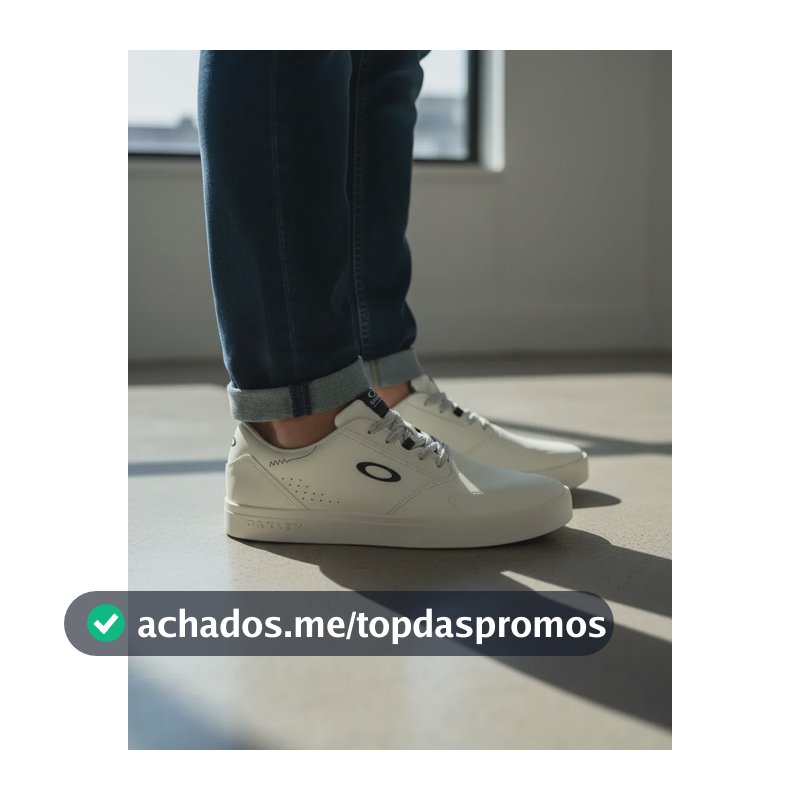 Tenis Masculino Voyage Iii Oakley Off White Liso 43 Br