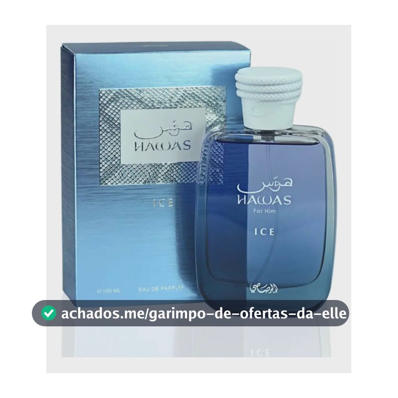 Perfume Árabe Rasasi Hawas Ice Eau de Parfum Spray 100ml