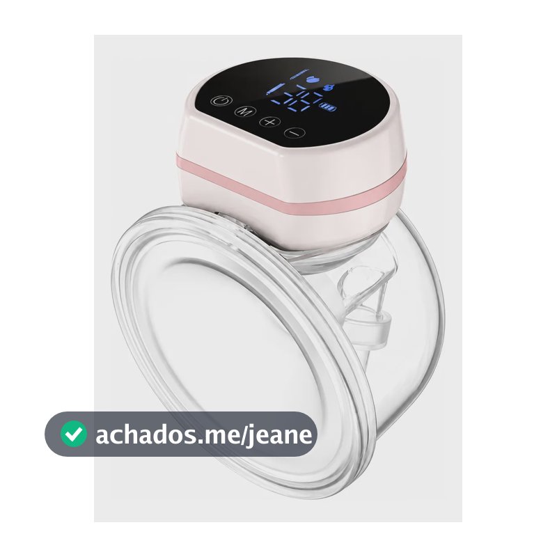 Bomba Tira Leite Elétrica Sem Fio Usb Recarregável