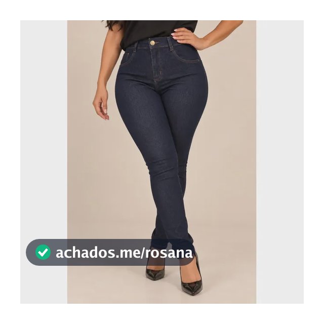 Calça Jeans Feminina Skinny Cintura Alta Lycra Empina Bumbum