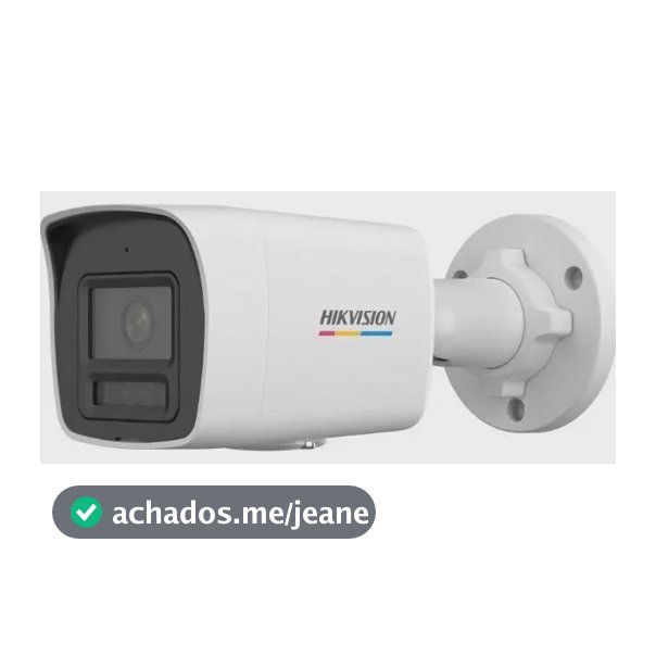 Câmera Hikvision Ds-2cd1027g2h-liu Bullet Ip Colorvu 2mp 2.8mm 30m Com Áudio Cor Branco