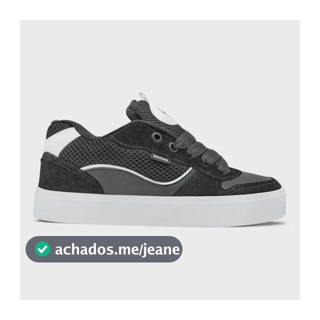 Tênis Hocks Puff Petitpoa Unissex | Preto Branco