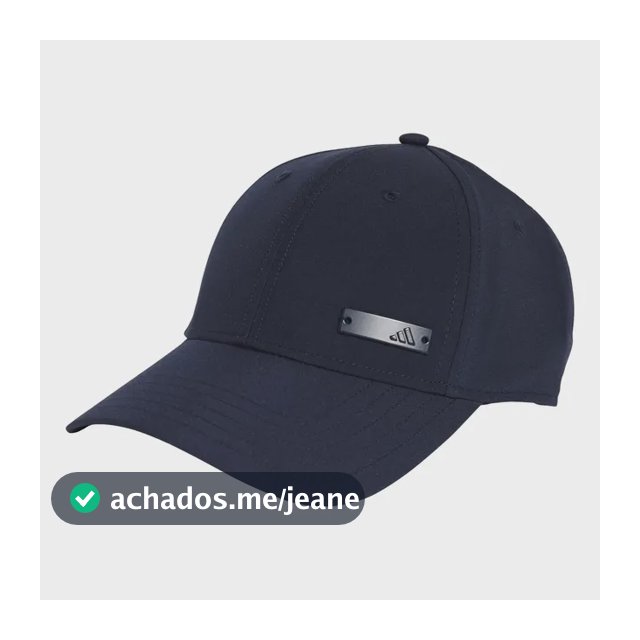 Boné adidas Aba Curva Logo Metal - Original