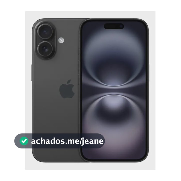 Apple iPhone 16 (256 GB) - Preto