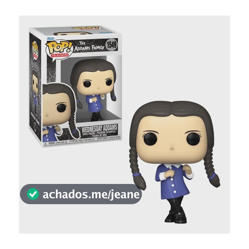 Boneco Funko Pop! A Família Addams - Wandinha Dançando