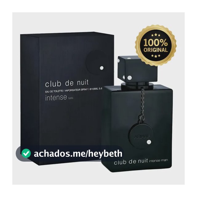 Perfume Club De Nuit Intense Da Armaf Edt 105ml Masculino