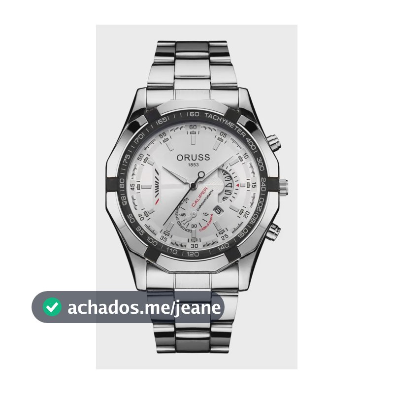 Oruss Relogio Digital Masculino À Prova D'água Bq Preto Fundo BQ: Prata-Branco