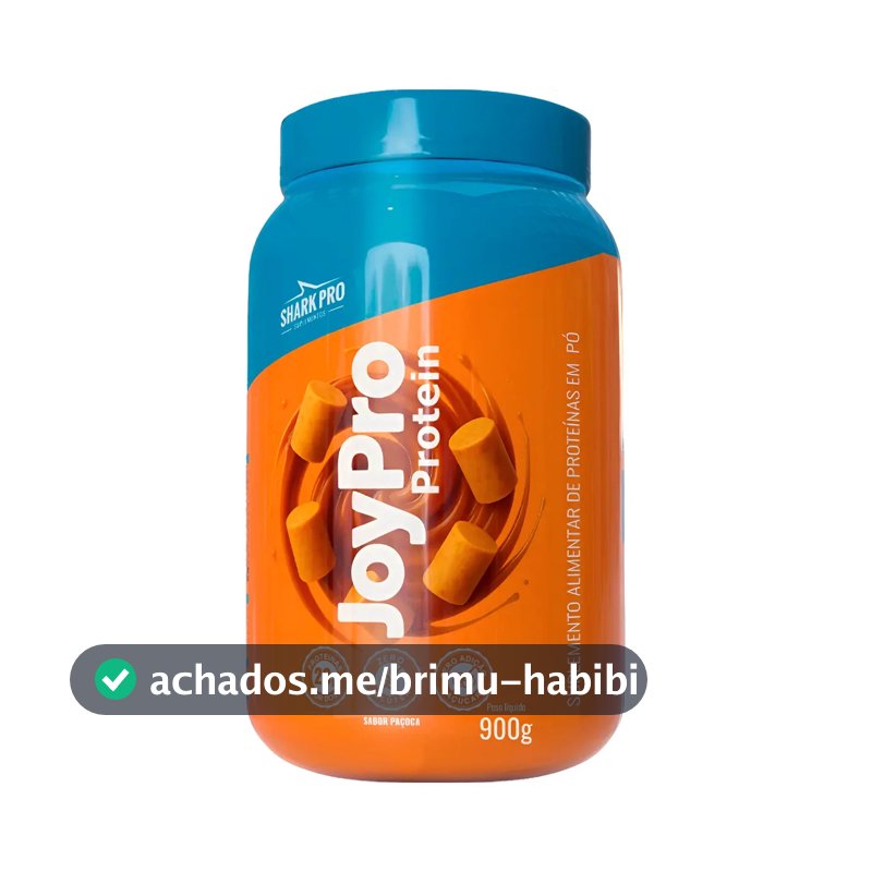 Whey Protein Joypro Shark Pro em pó sabor Paçoca x 900g
