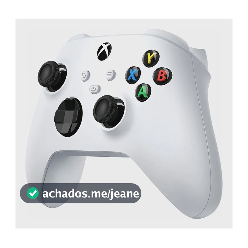 Controle Microsof Xbox Usb-c For Series X|s, One, Windows Pc Robot White