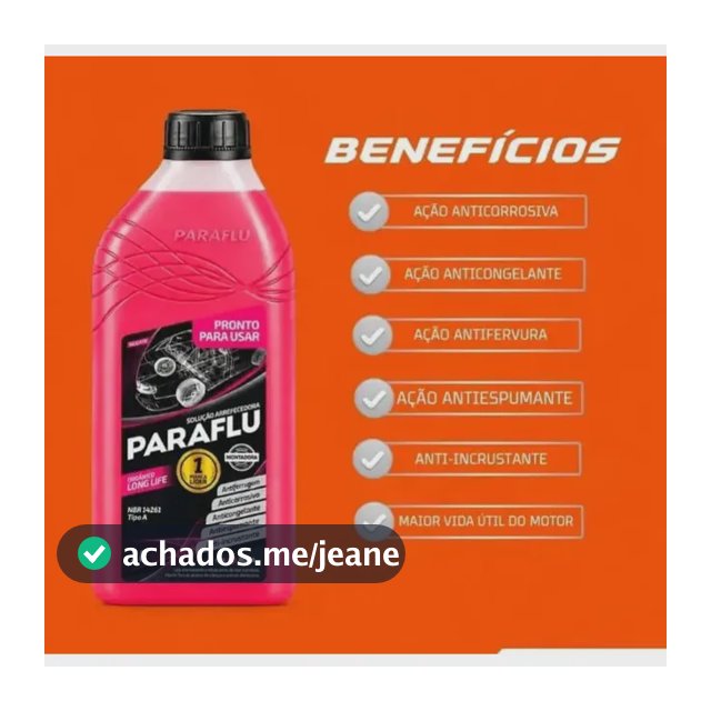 ADITIVO PRONTO PARA USO RADIADOR BIO ORGANICO 1 LITRO ROSA 3004