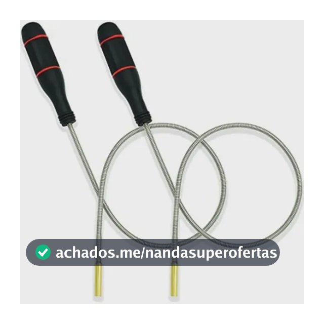Ferramenta De Captação Magnética Flexível De 2 Peças, Compri